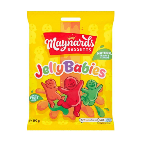 Maynards Bassetts Jelly Babies 110g