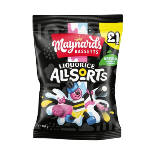 Maynards Bassetts Liquorice Allsorts 110G