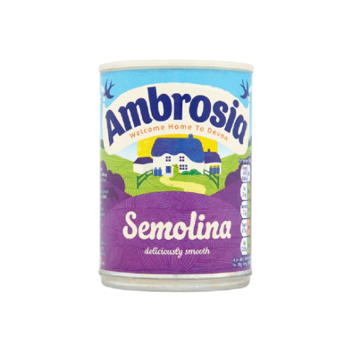Ambrosia Semolina Tin 400g