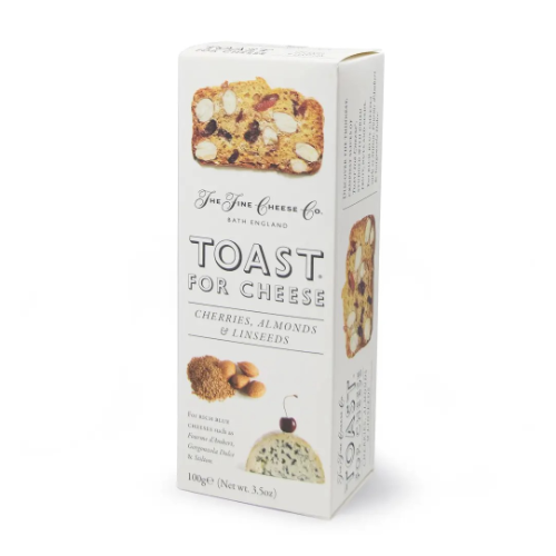 Fine Cheese Co Cherries Almond Linseed Toasts 100g