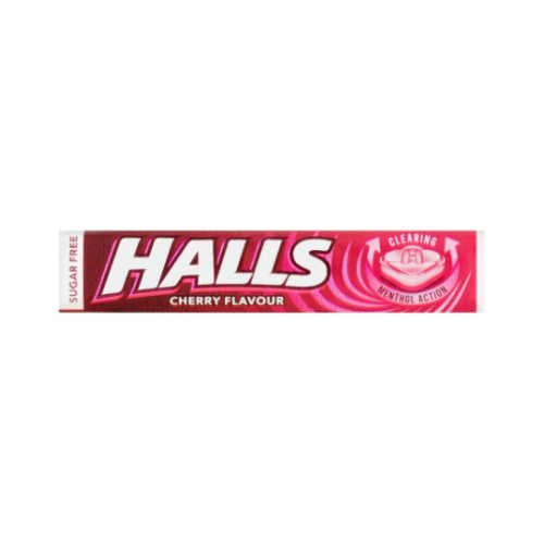 Halls Menthol Action Cherry Lozenges 32g