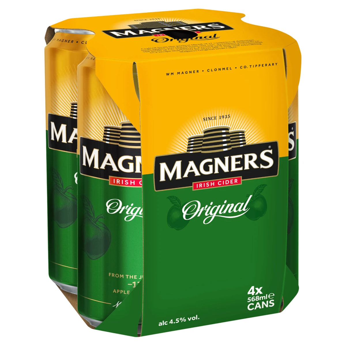 Magners Original Cider 4.5% 4 x 568ml