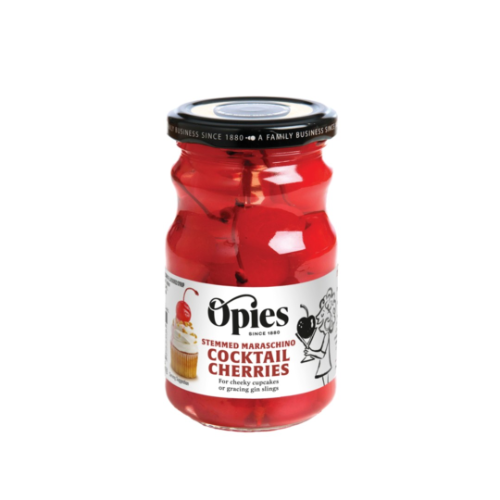 Opies Cocktail Cherries With Stem 225g