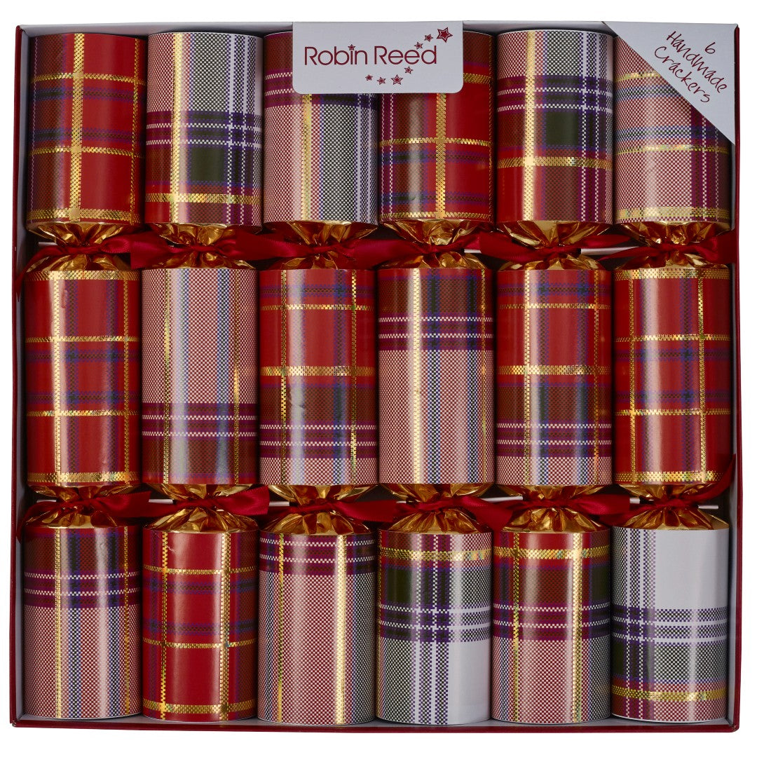 Robin Reed \"Cheers\" 6 x 12\" Christmas Crackers (72515)