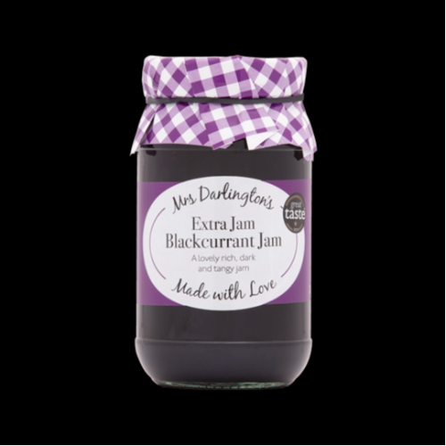 Mrs D Blackcurrant Jam 340g