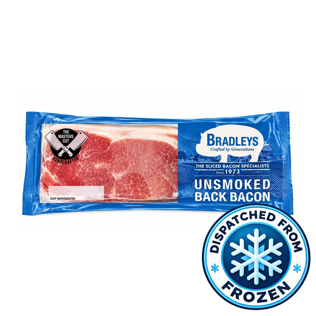 Bradleys Unsmoked Back Bacon 400g