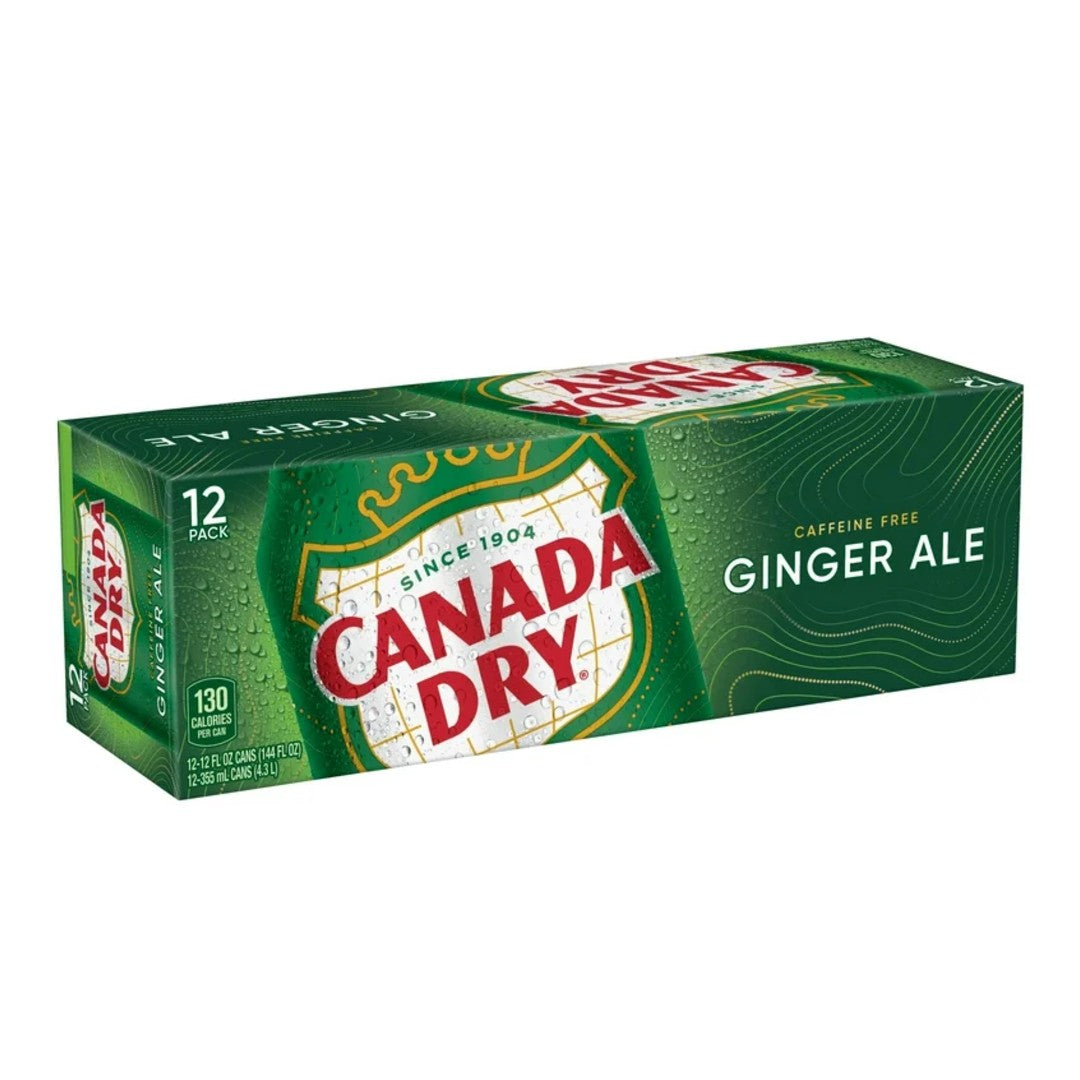 Canada Dry Ginger Ale 12 x 355ml