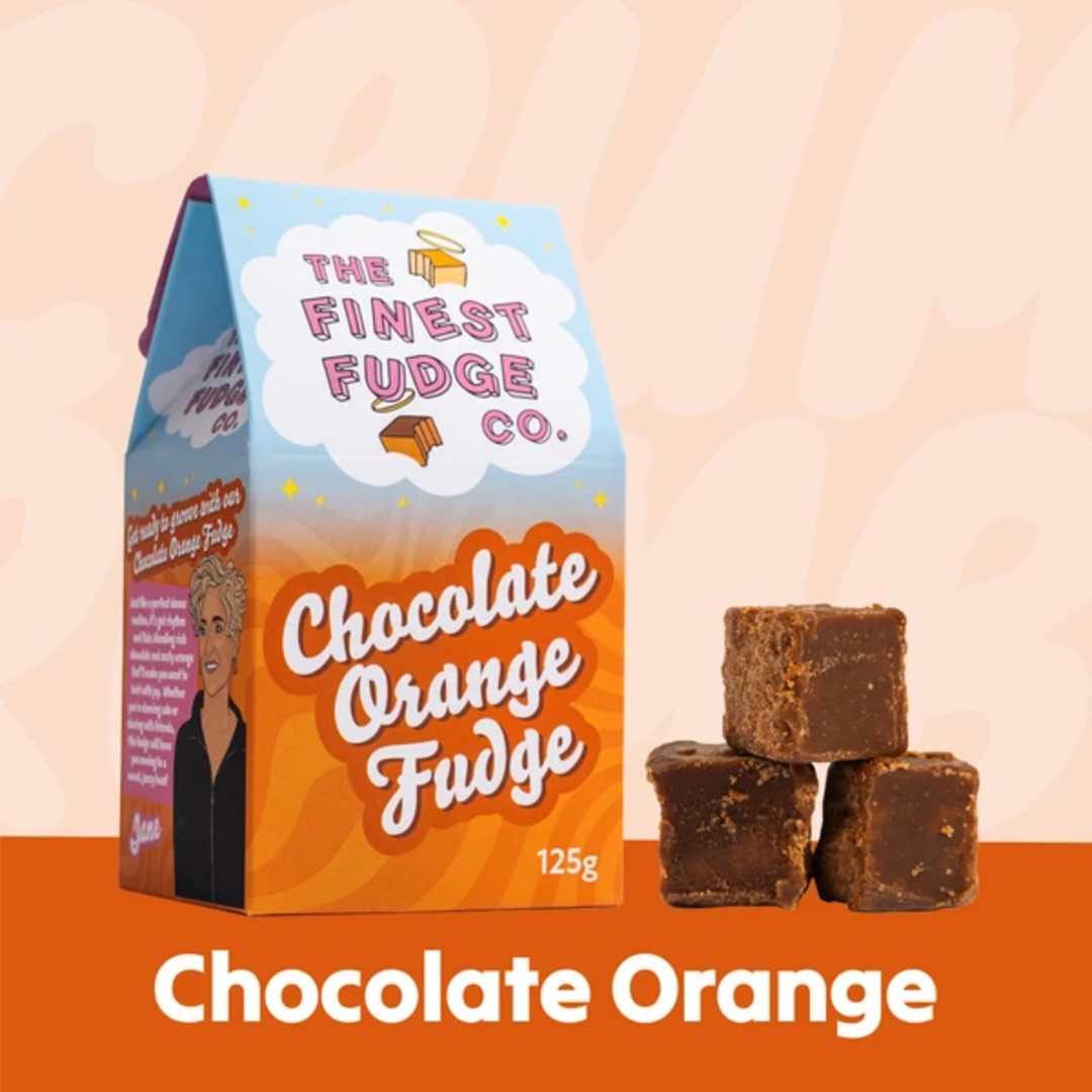 The Finest Fudge Chocolate Orange 125g