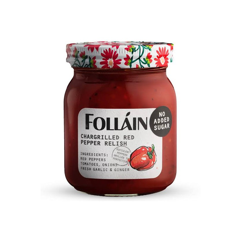 Folláin Chargrilled Red Pepper Relish 320g