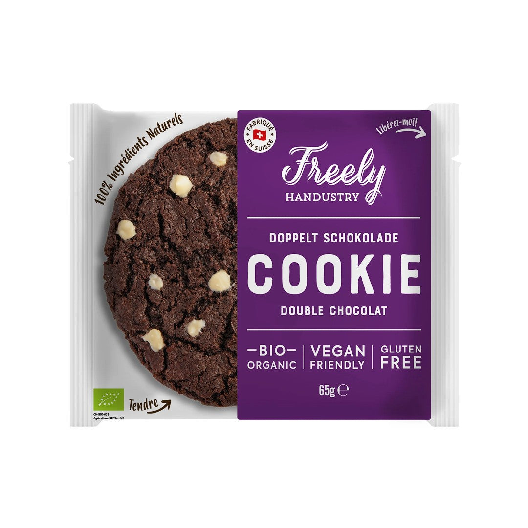Freely Handustry Double Chocolate Chip Cookie 65g