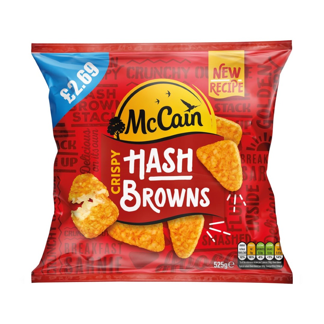 Mccain Hash Browns 525g