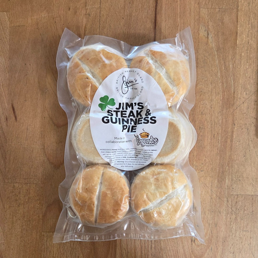 Jim's X Legends Steak & Guinness Mini Pies