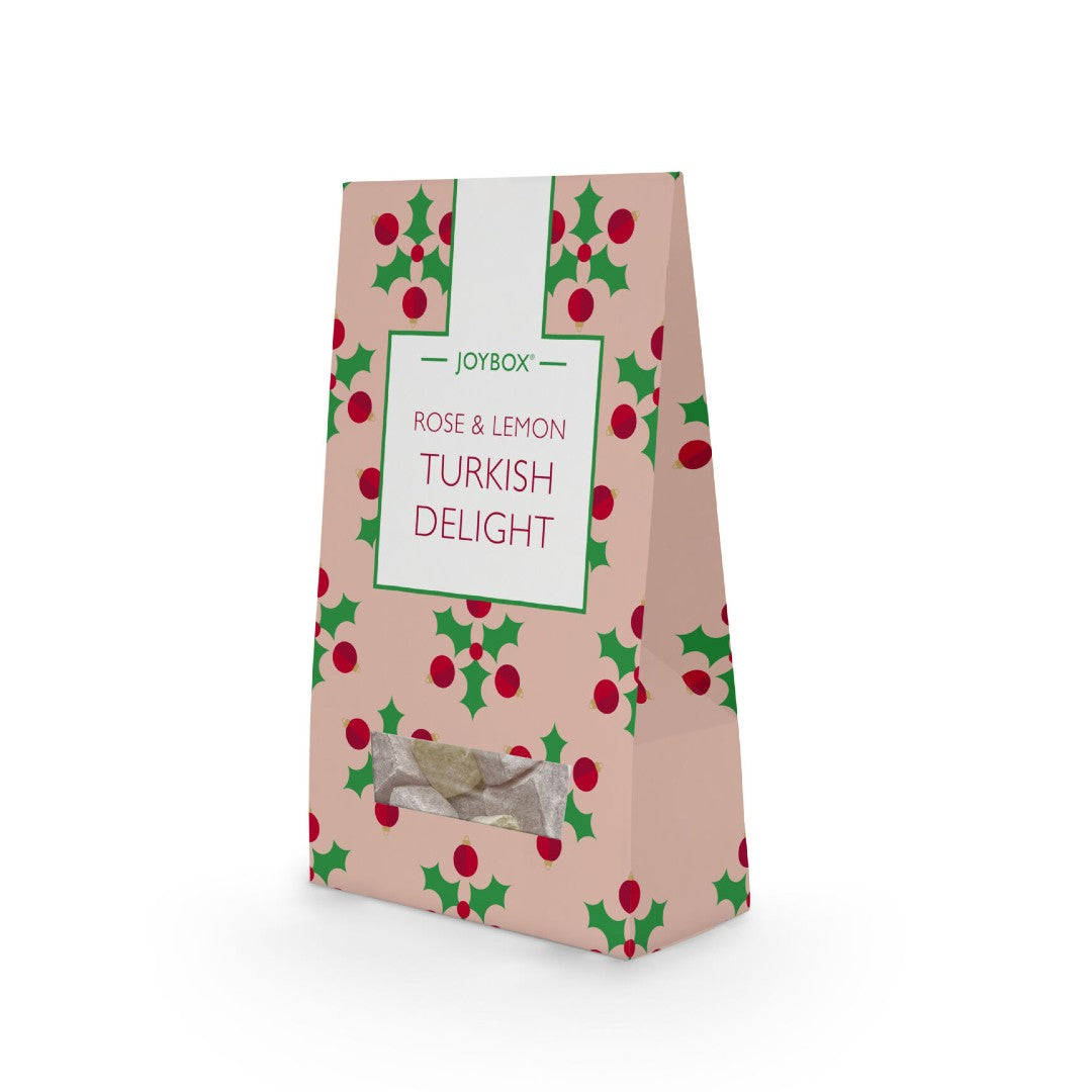 Joypots Rose & Lemon Turkish Delight 125g