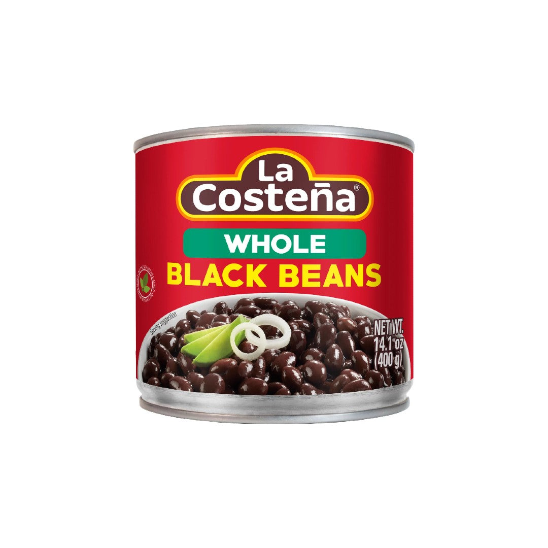 La Costena Black Whole Beans 400g