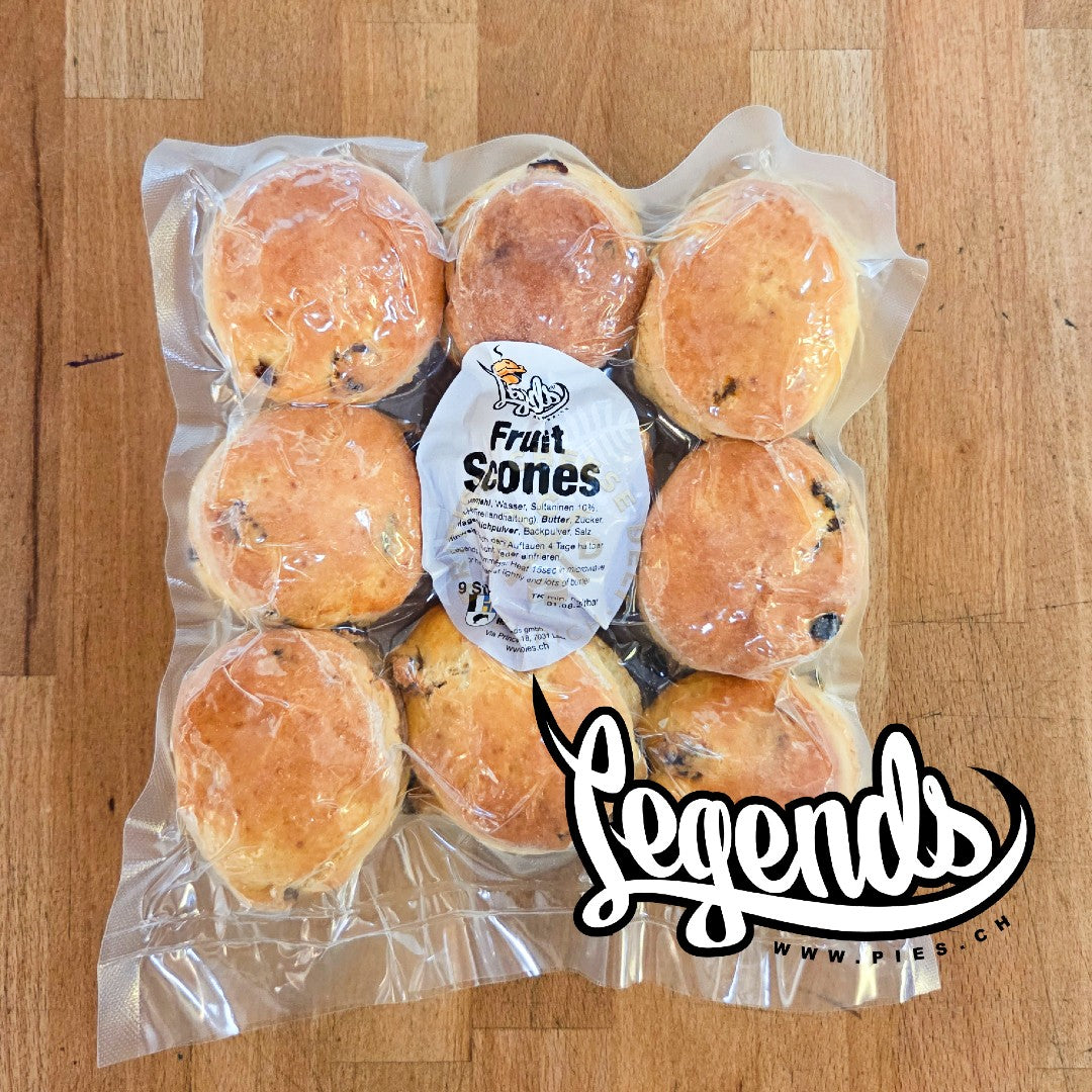 9 x Legends Fruit Scones