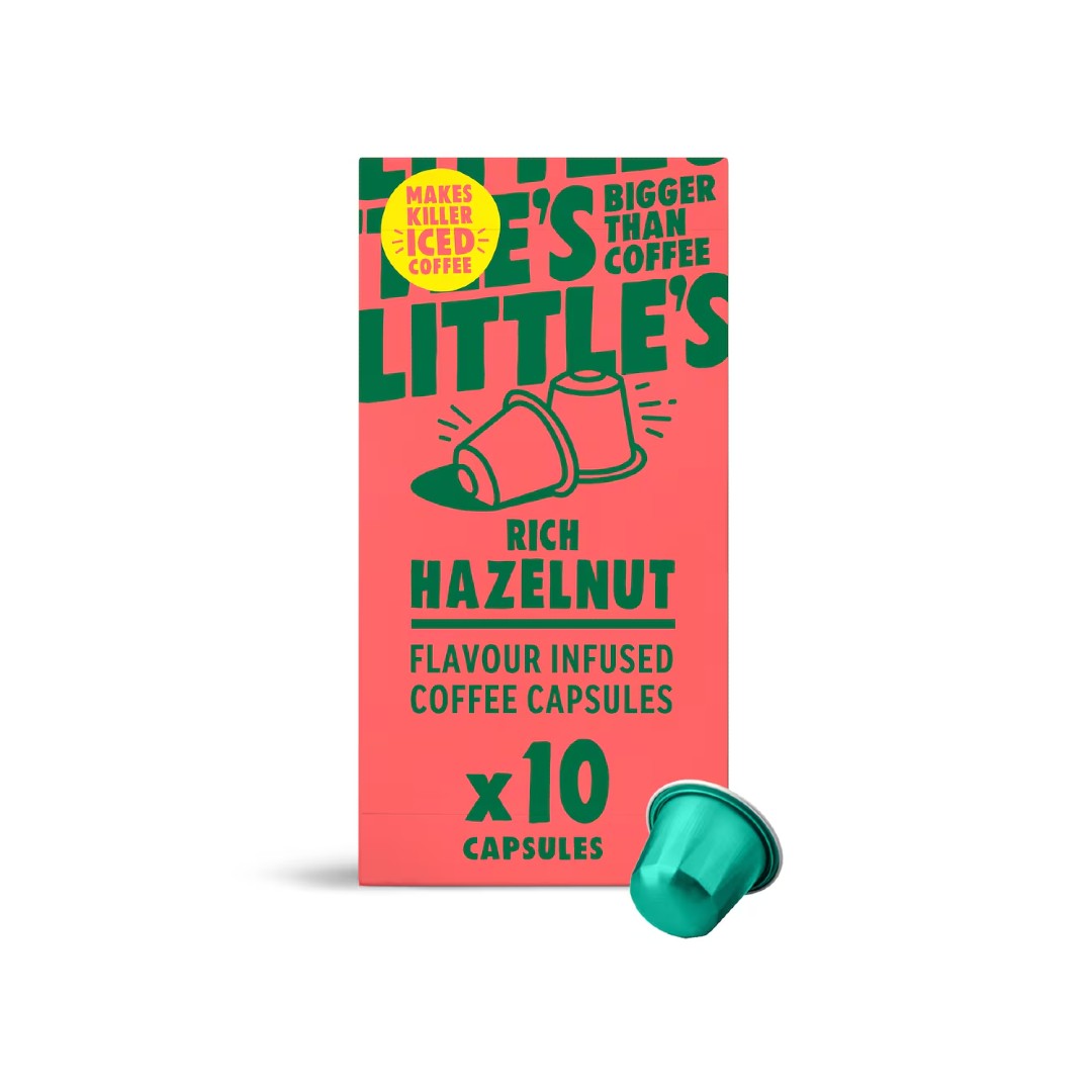 Little's 10 Rich Hazelnut Nespresso Capsukes