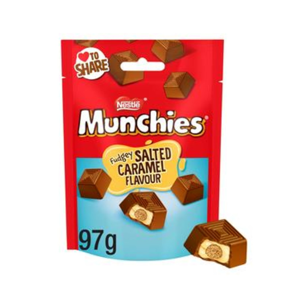 Munchies Fudgey Salted Caramel Flavour 97g