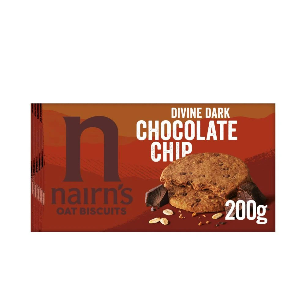 Nairn's Dark Chocolate Chip Oat Biscuits 200g