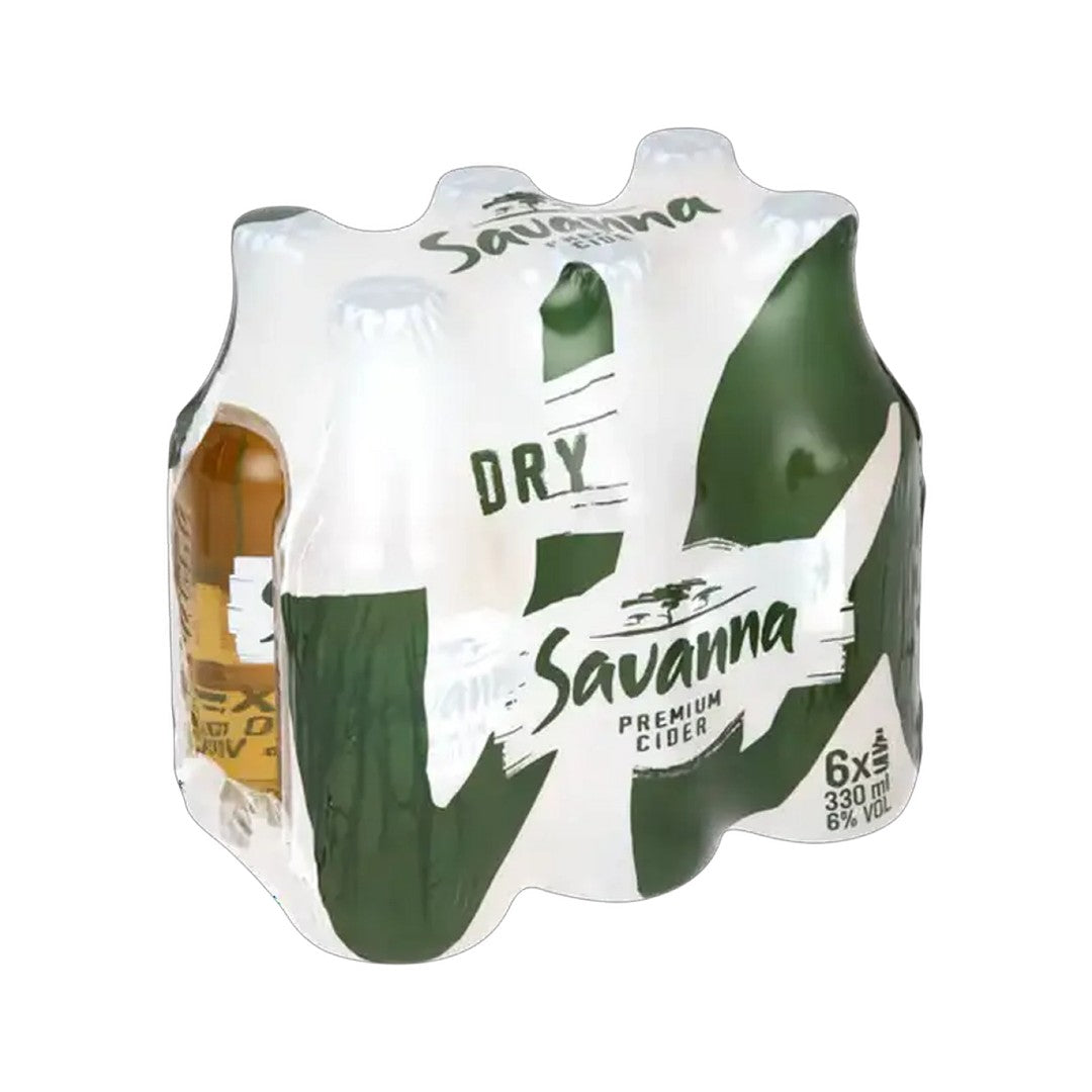 Savanna Dry 5.5% 6 x 330ml (glass bottles)