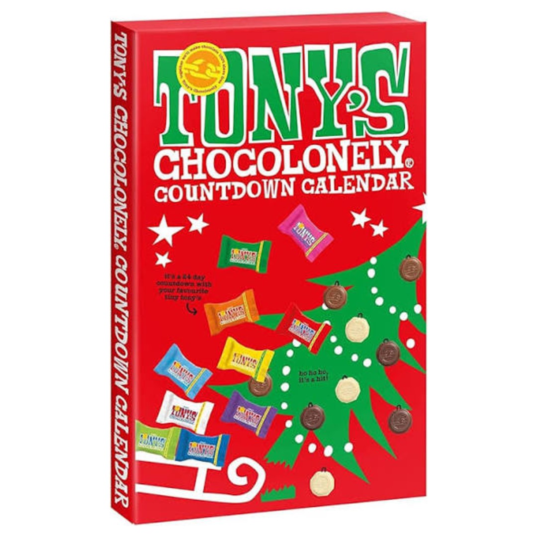 Tony's Chocolonely Countdown Calendar 225g