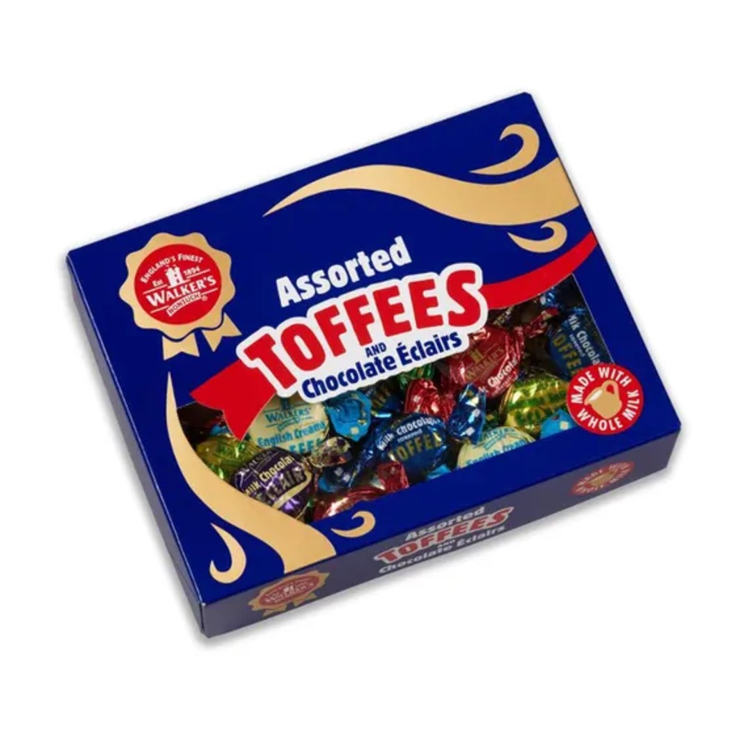 Walkers Nonsuch Assorted Toffees & Chocolate Eclairs Gift Box 350g