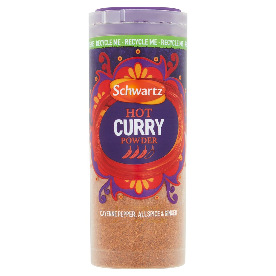 Schwartz Curry Powder Hot 85g