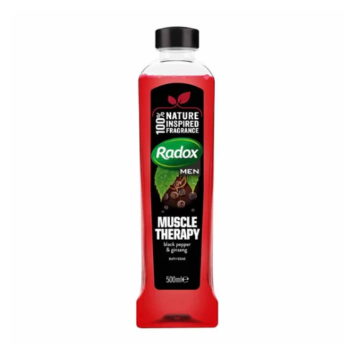 Radox Muscle Therapy Bath Soak (Black Pepper & Ginseng) 500ml