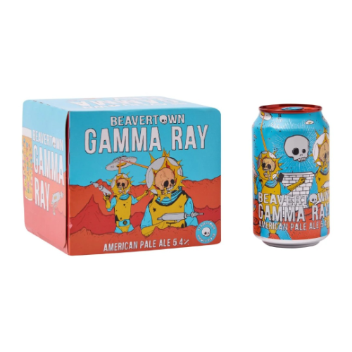 Beavertown Gamma Ray American PA 5.4% 4 x 330ml