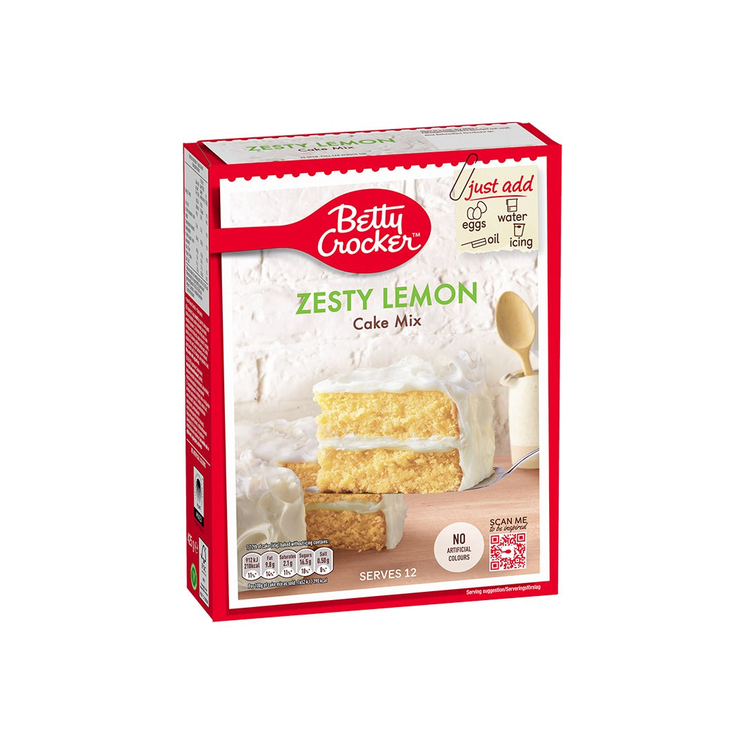 Betty Crocker Zesty Lemon Cake Mix 425g
