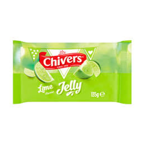 Chivers Lime Jelly Tab 135g