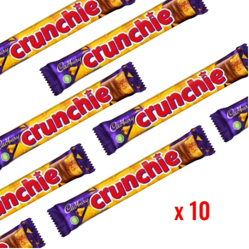 BULK DEAL - 10 x Cadbury Crunchie 40g