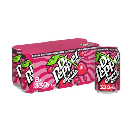 Dr Pepper Cherry Crush Zero 8 x 330ml