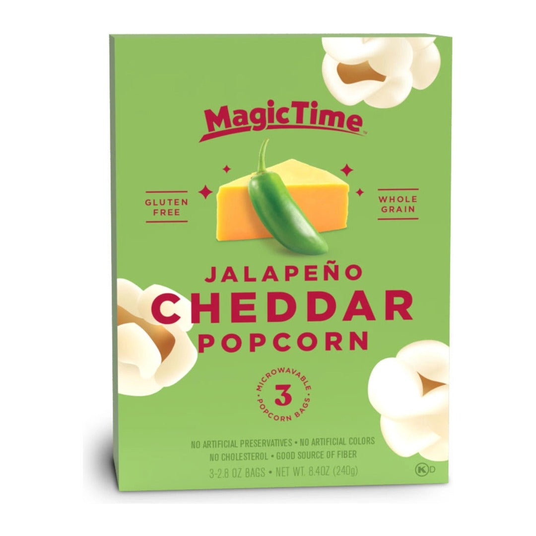 Magic Time Jalapeno Cheddar Popcorn 240g