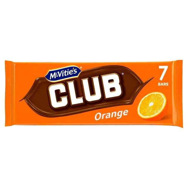 Mcvitie's Club Orange 7x22g