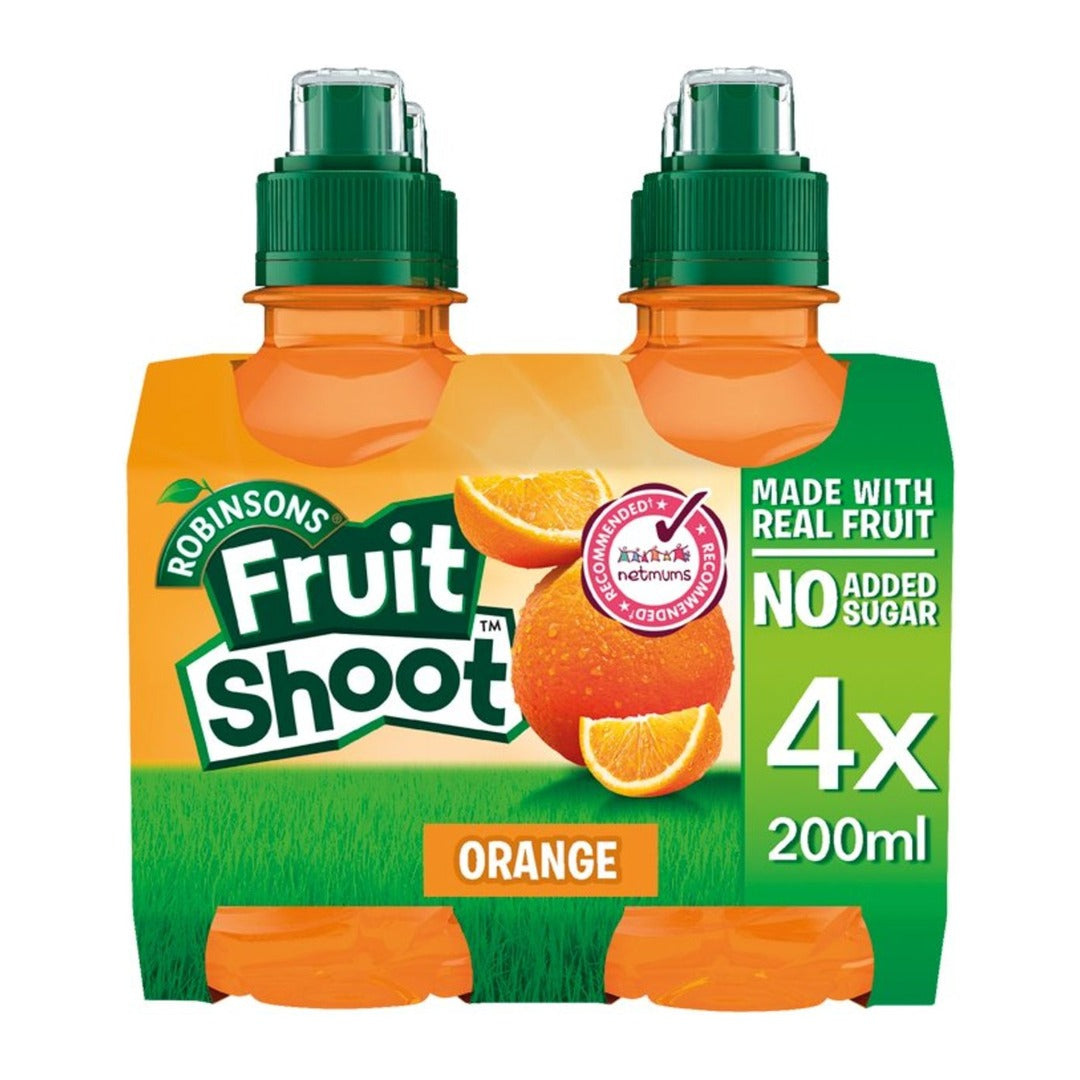 Robinsons Fruit Shoot Orange 200ml X 4