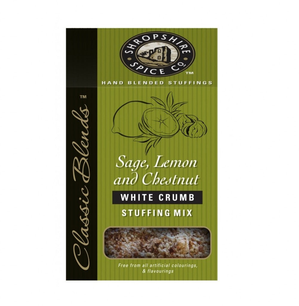 Shropshire Sage, Lemon & Chestnut White Crumb Stuffing Mix 150g