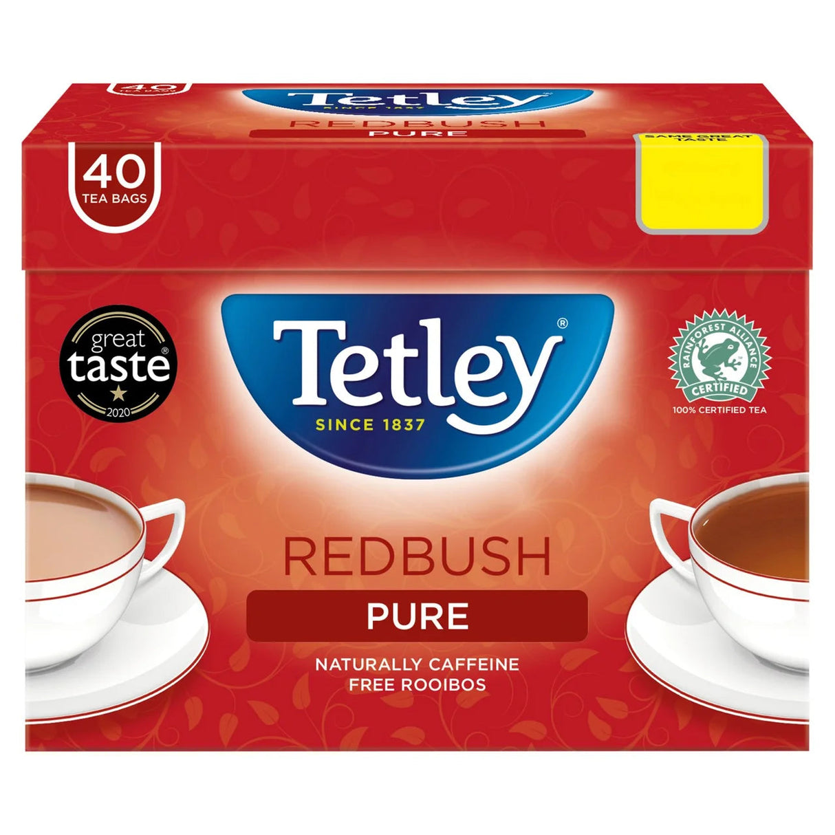 Tetley Herbal Redbush Tea Bags 40's