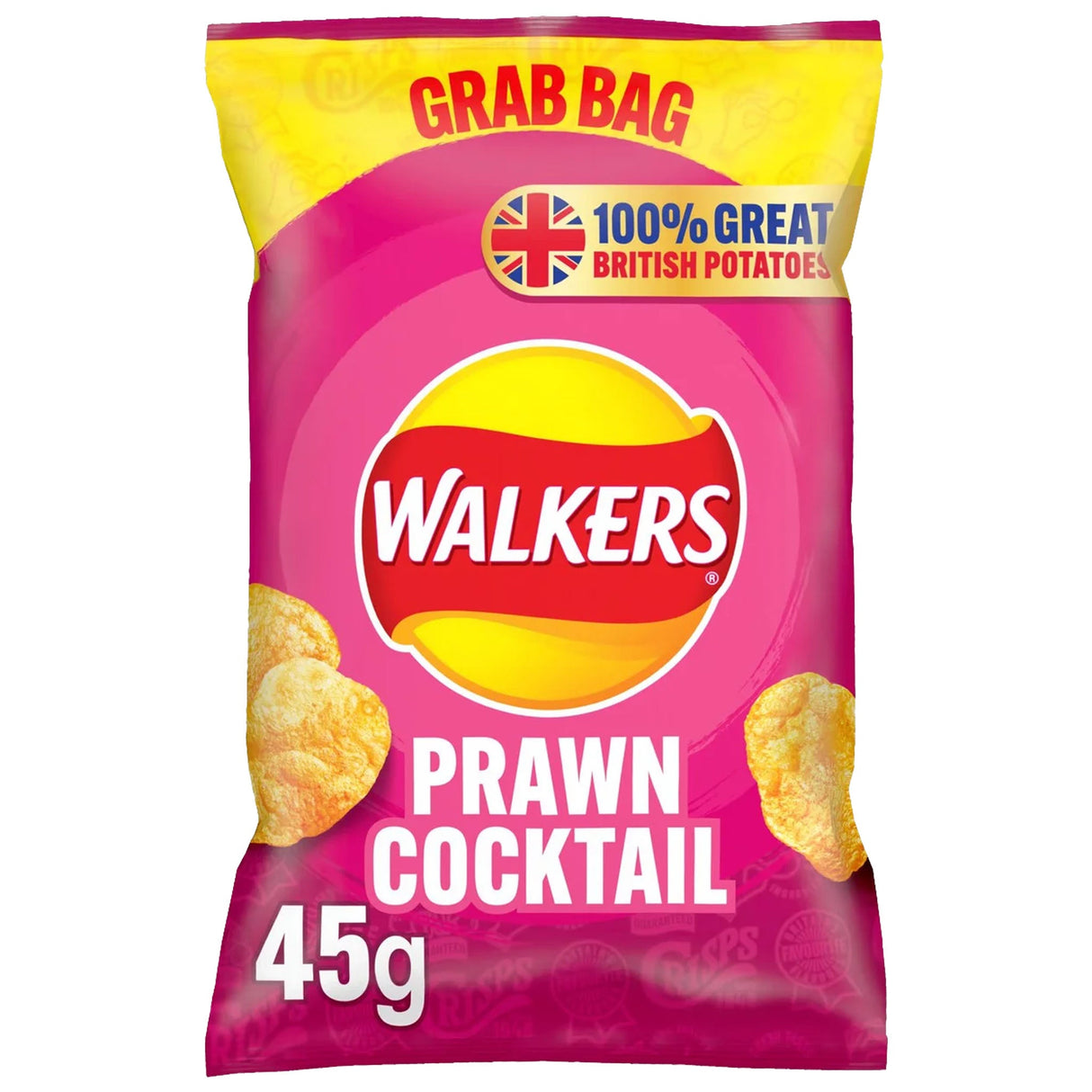 Walkers Prawn Cocktail Grab Bag 45G