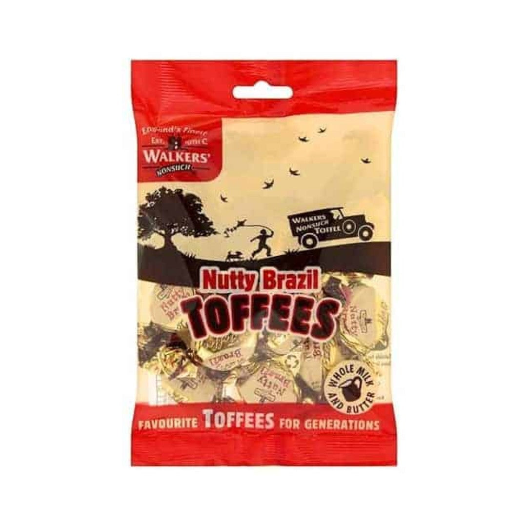 Walkers Nonsuch Nutty Brazil Toffees 150g