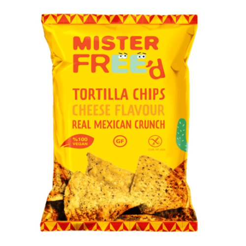 Mister Free'd Cheese Tortilla Chips 135g