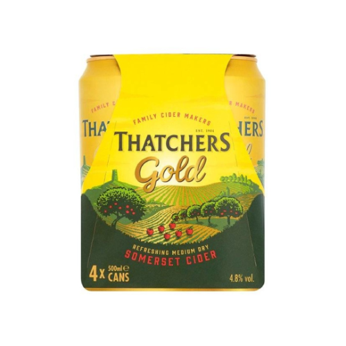 Thatchers Gold 4 x 440ml 4.8%