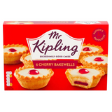 Mr Kipling 6 Cherry Bakewells