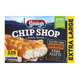 Youngs Chip Shop 2 Extra Large Beer Batter Fish Fillets 300g