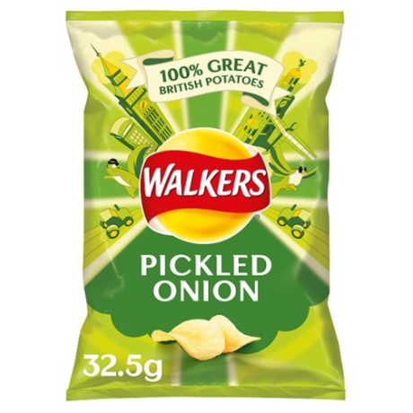 Walkers Pickled Onion 32.5G
