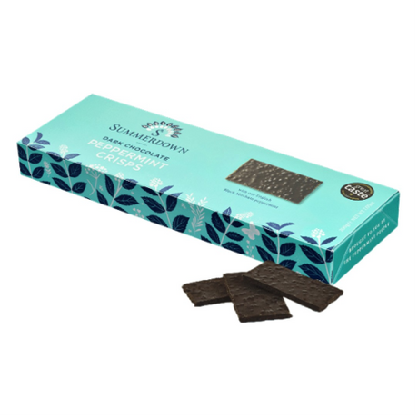 Summerdown Dark Chocolate Peppermint Crisps 170g