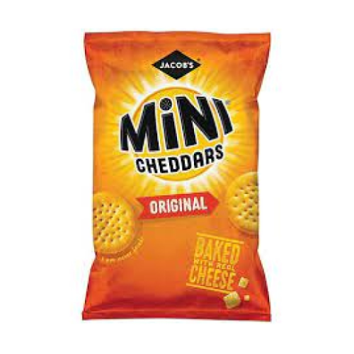 Jacobs Mini Cheddars Original Snacks 45g