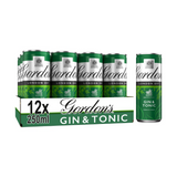 Gordons Gin & Tonic 12 x 250ml 5%