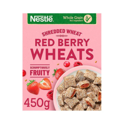 Nestle Shredded Wheat Red Berries & Vanilla 450g