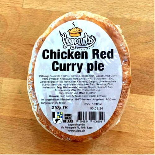 Thai Red Chicken Curry Pie 210g