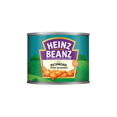Heinz Beanz with Richmond Pork Sausages 200g